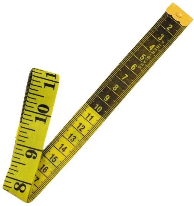 Centimetrinė juostelė - Geltona
