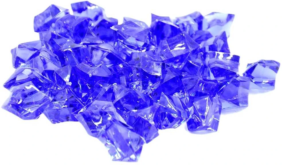 Dekoratyviniai plastikiniai akmenukai, 300g - Žalia