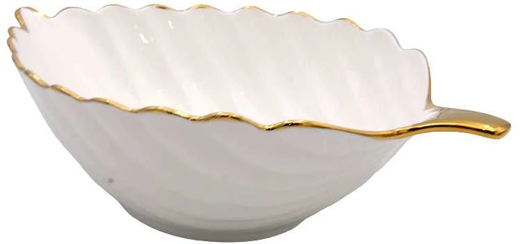 Dekoratyvinis indas Lapas, h9x31x20 cm