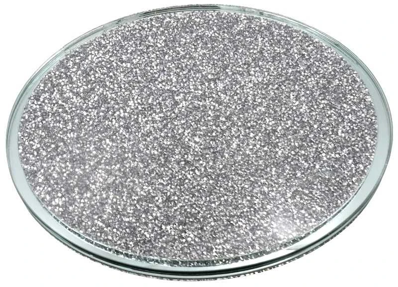 Dekoratyvinis stiklinis padėklas, ∅ 28 cm