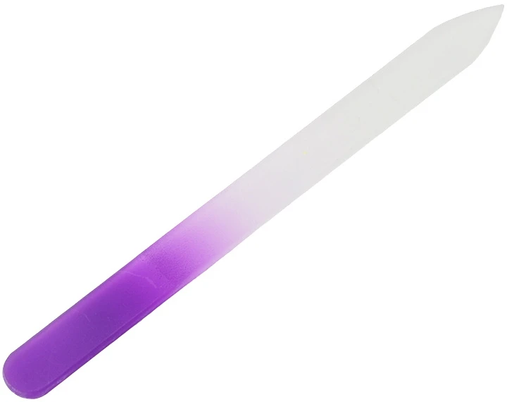 Stiklinė dildė nagams, 14 cm - Mėlyna