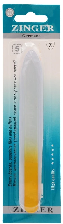 Stiklinė dildė nagams, 14 cm - Mėlyna