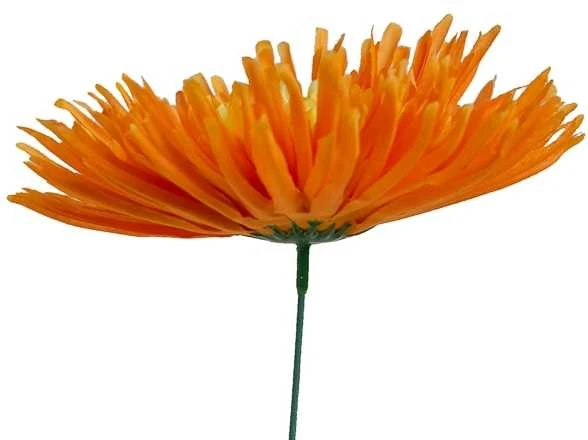 Dirbtinė gėlė astro žiedas - Oranžinė