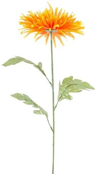 Dirbtinė gėlė chrizantema, 70 cm - Raudona
