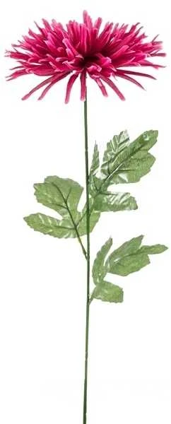Dirbtinė gėlė chrizantema, 70 cm - Raudona