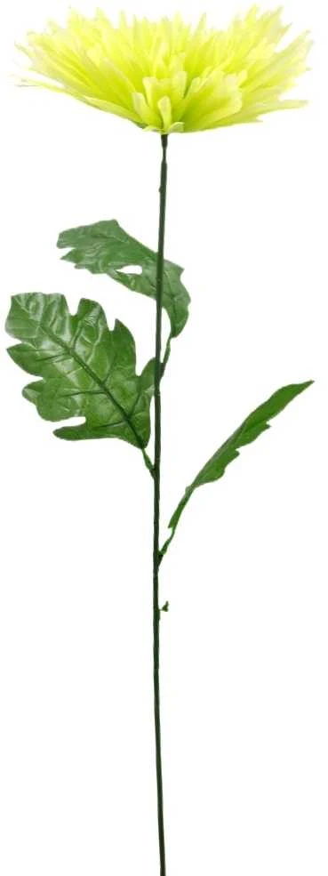 Dirbtinė gėlė chrizantema, 70 cm - Raudona
