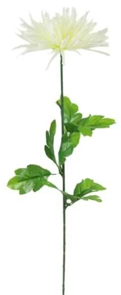 Dirbtinė gėlė chrizantema adatinė su koteliu, 60 cm - Geltona