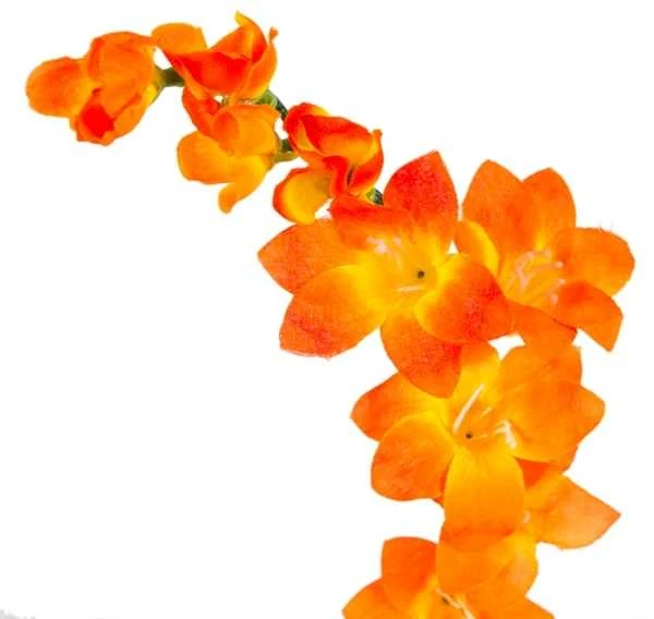 Dirbtinė gėlė frezija, 50 cm - Geltona