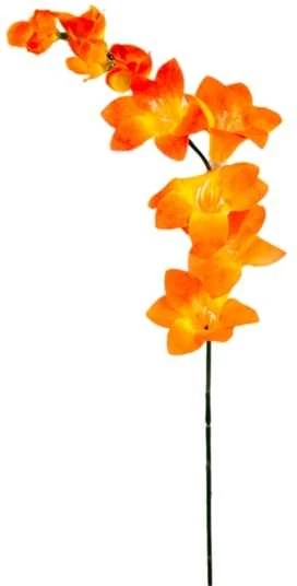 Dirbtinė gėlė frezija, 50 cm - Geltona