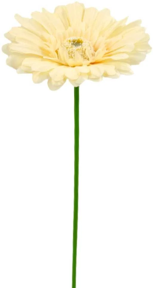Dirbtinė gėlė gerbera, 42 cm - Balta