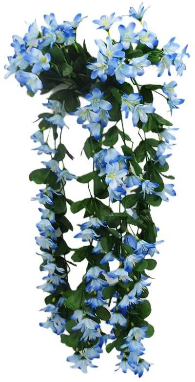 Dirbtinė gėlė jazminaičių-vijoklis, 65 cm - Balta
