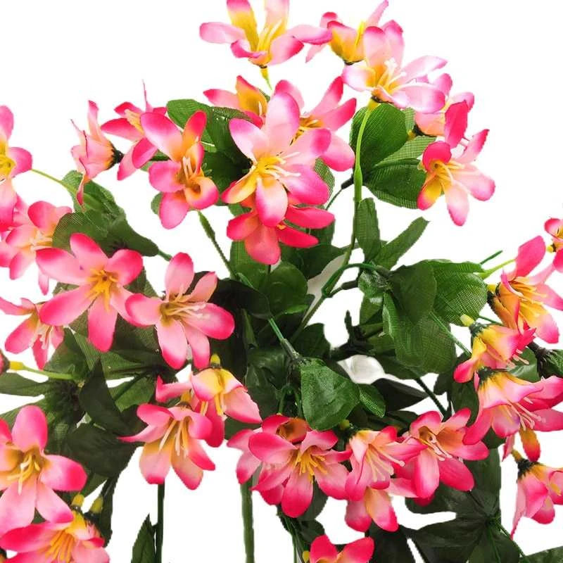 Dirbtinė gėlė jazminaičių-vijoklis, 65 cm - Balta