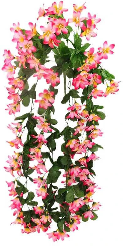 Dirbtinė gėlė jazminaičių-vijoklis, 65 cm - Balta