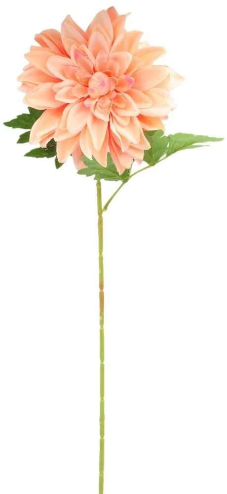 Dirbtinė gėlė jurginas su kotu, 78 cm - Gelsva