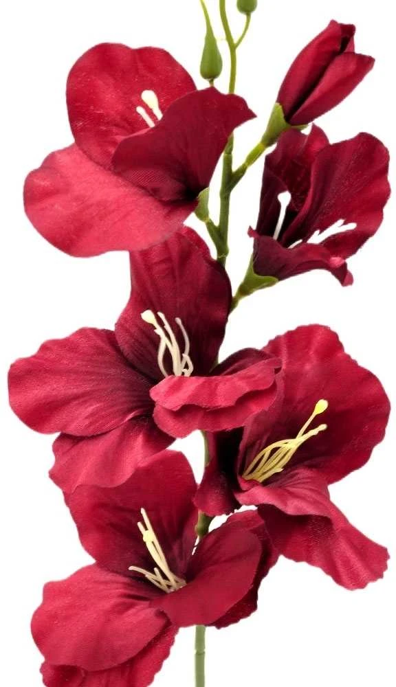 Dirbtinė gėlė kardelis, 50 cm - Rožinė