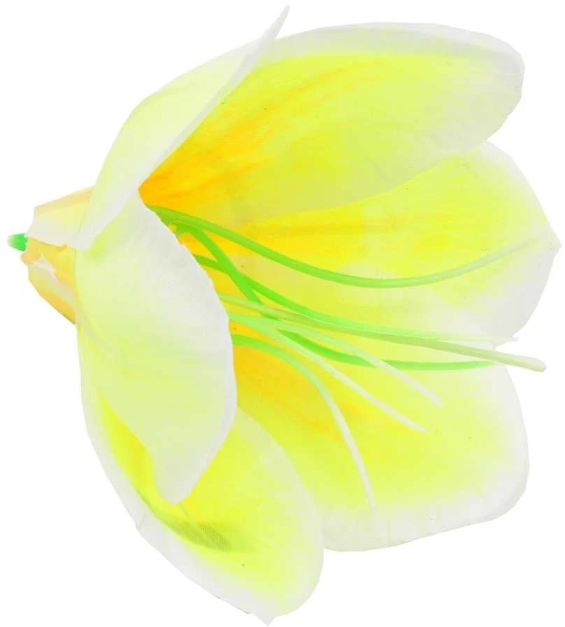 Dirbtinė gėlė magnolijos žiedas - Geltona