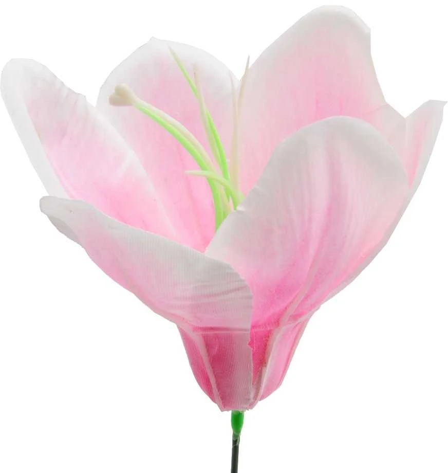Dirbtinė gėlė magnolijos žiedas - Geltona