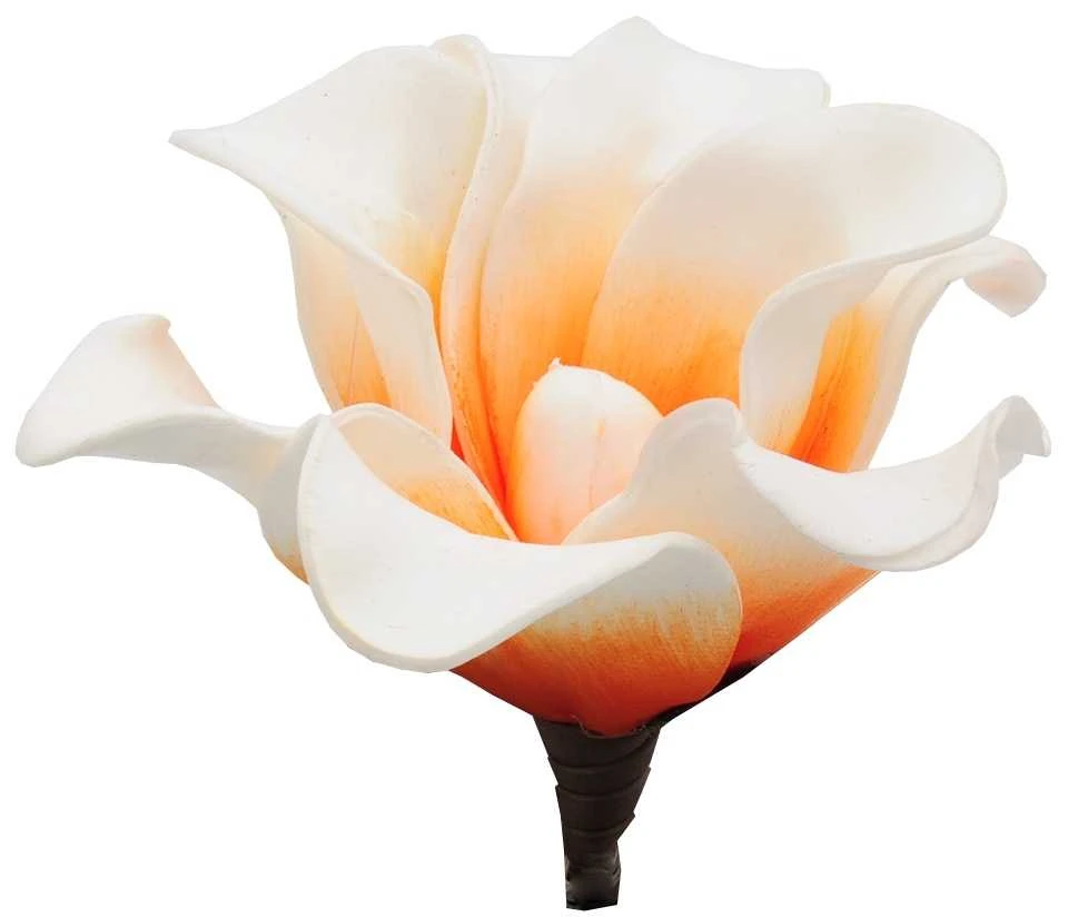 Dirbtinė gėlė magnolijos žiedas - Oranžinė