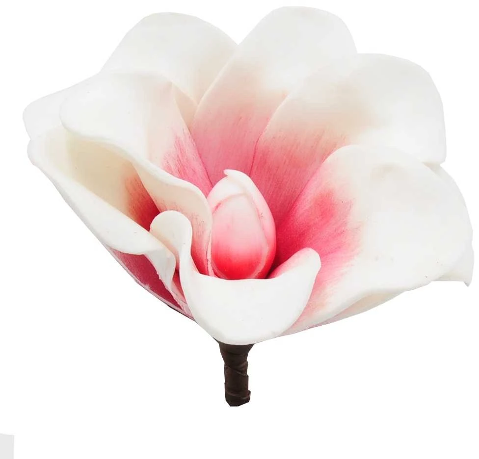 Dirbtinė gėlė magnolijos žiedas - Oranžinė