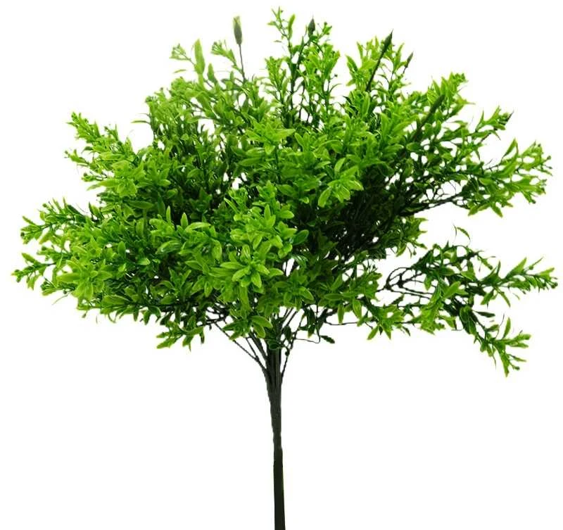 Dirbtinė gėlės puokštė, 55 cm - Geltona