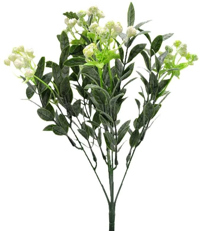 Dirbtinė gipsofilio puokštė, 30 cm - Melsva