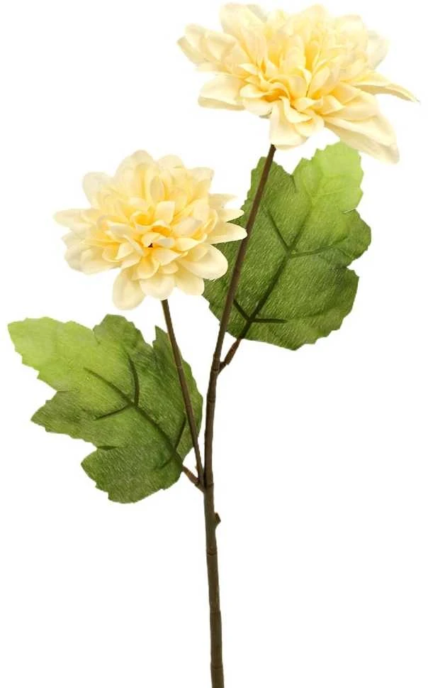 Dirbtinė jurginų puokštė, 47 cm - Raudona