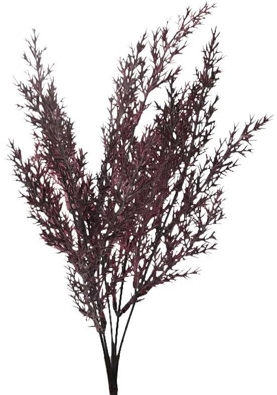 Dirbtinė kadagio puokštė, 38 cm - Pilka