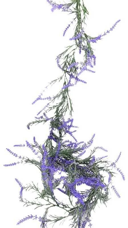 Dirbtinė levandų girlianda, 180 cm