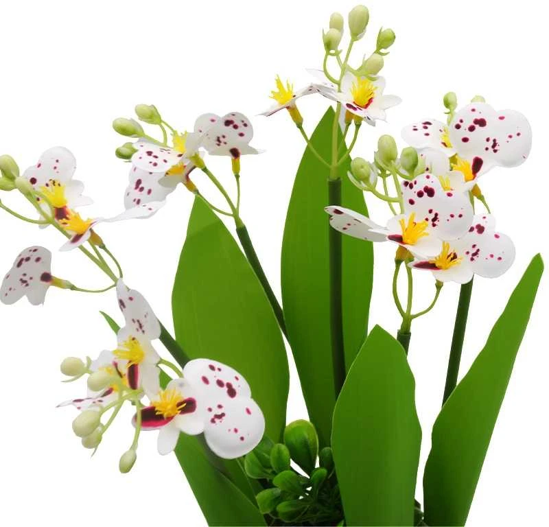 Dirbtinė orchidėjų puokštė, 32 cm