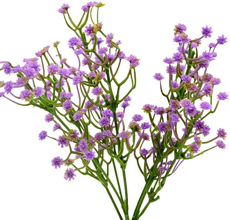 Dirbtinė violetinė gubojos puokštė, 30 cm
