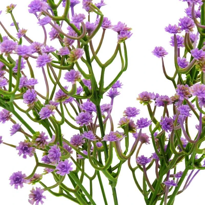 Dirbtinė violetinė gubojos puokštė, 30 cm