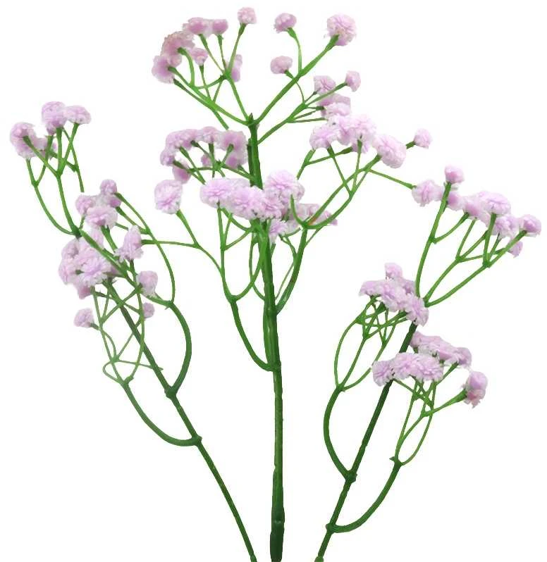 Dirbtinė violetinė gubojos šaka, 60 cm