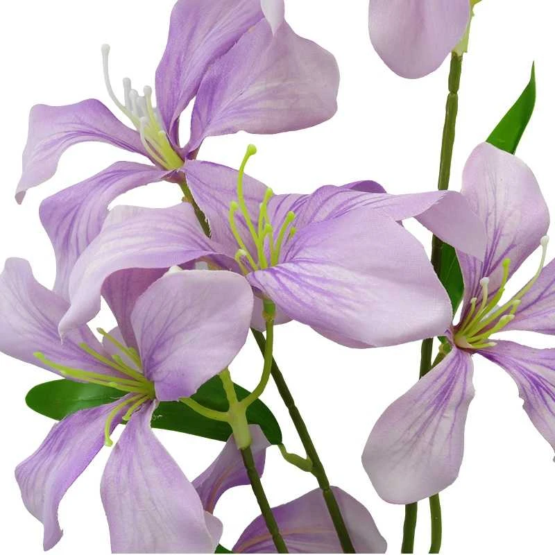 Dirbtinė violetinė raganės šaka, 80 cm