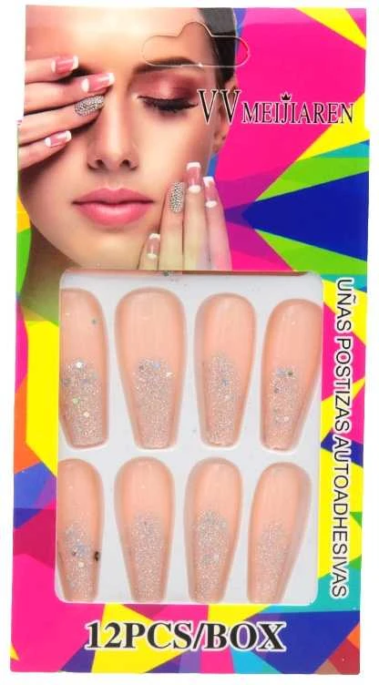 Dirbtiniai priklijuojami nagai - 4