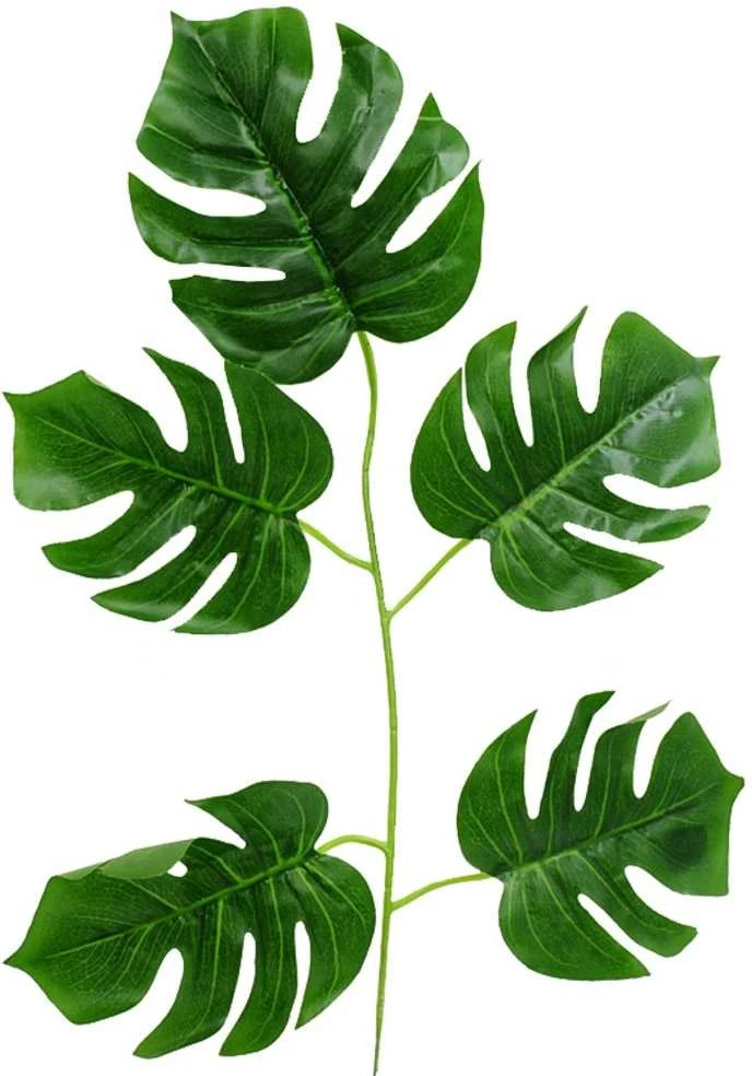 Dirbtinis monsteros lapas, 53 cm