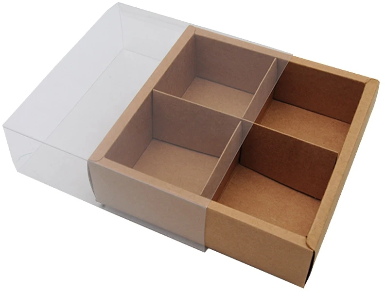 Dovanų dėžutė 4 skyrių, 15,5x15,5x5 cm
