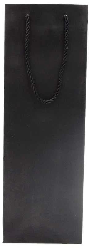 Dovanų maišelis buteliui, 12x35x9 cm - Mėlyna