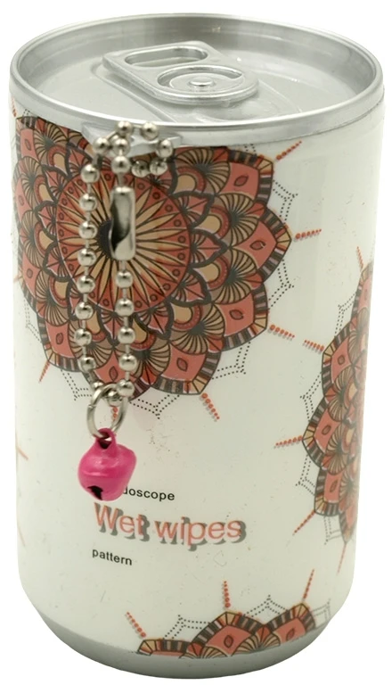 Drėgnos servetėlės mini skardinėse „Mandala“, 30 vnt.