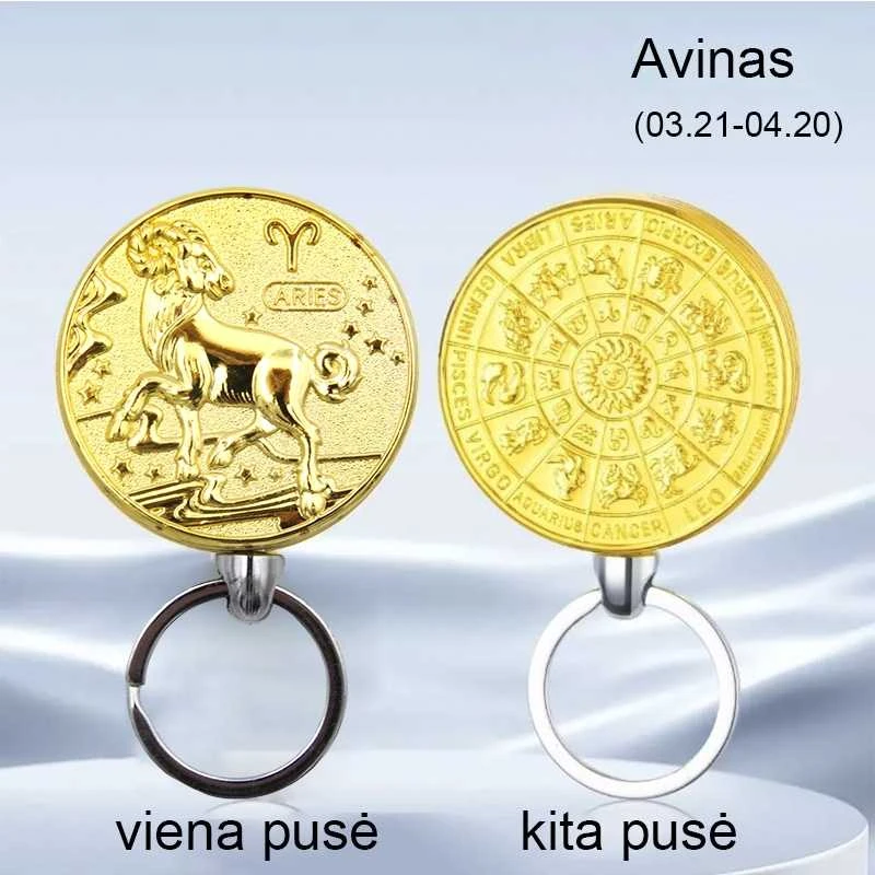 Dujinis žiebtuvėlis zodiakas Avinas