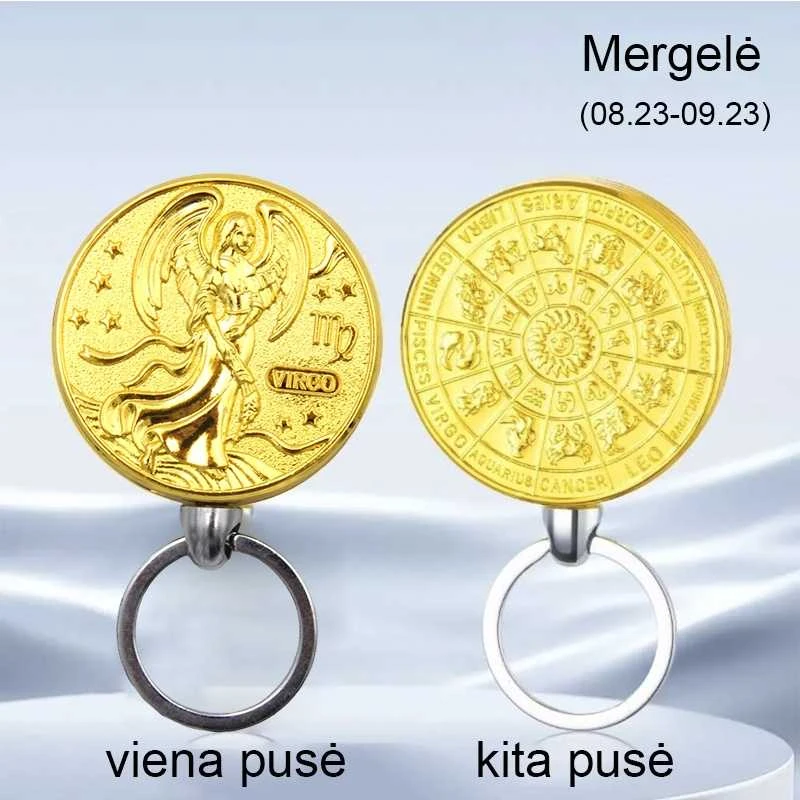 Dujinis žiebtuvėlis zodiakas Mergelė
