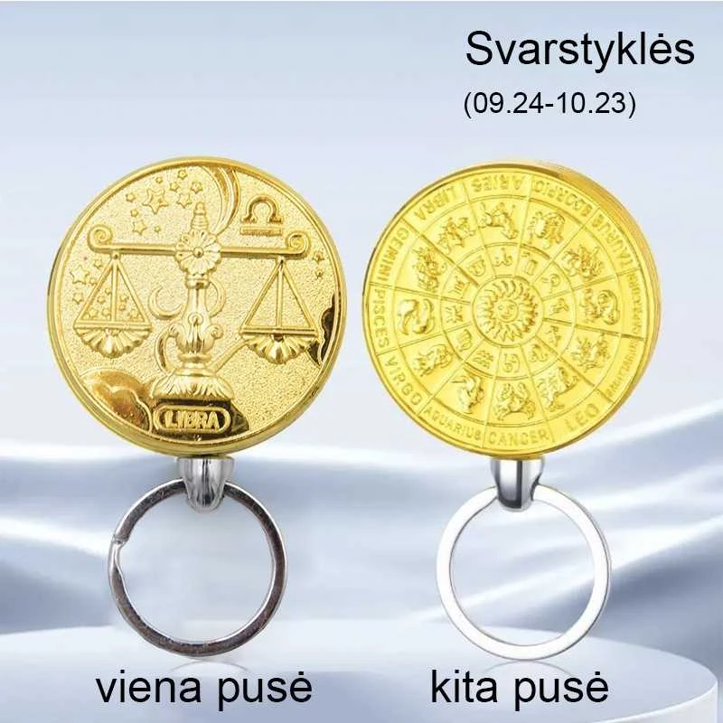 Dujinis žiebtuvėlis zodiakas Svarstyklės