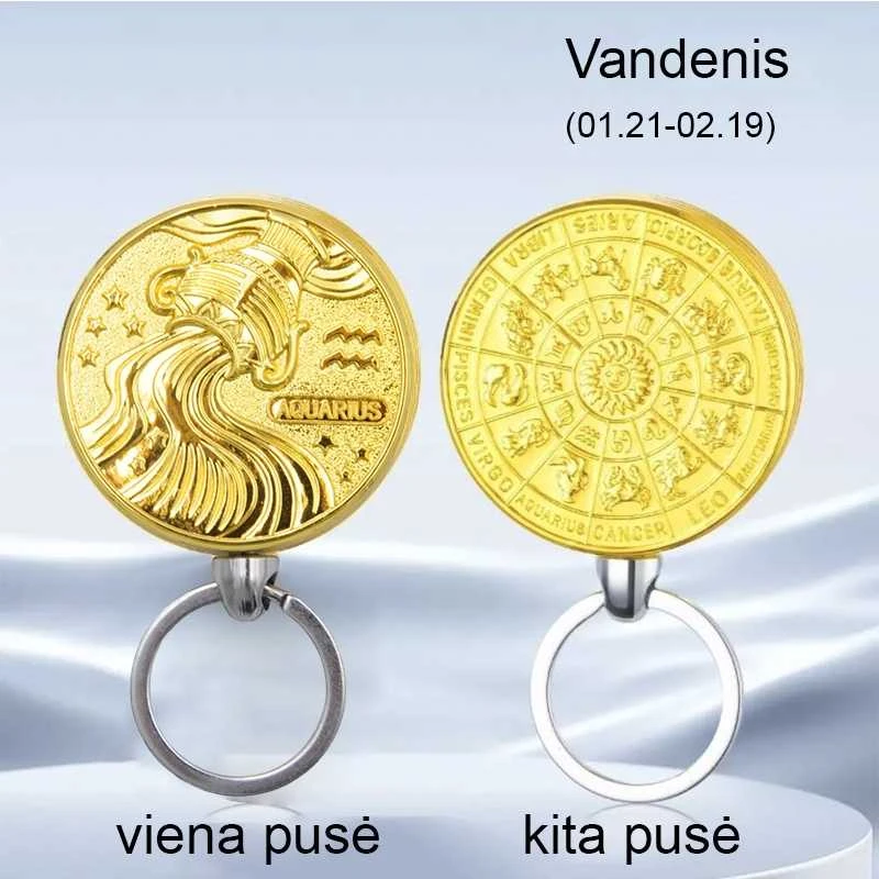 Dujinis žiebtuvėlis zodiakas Vandenis