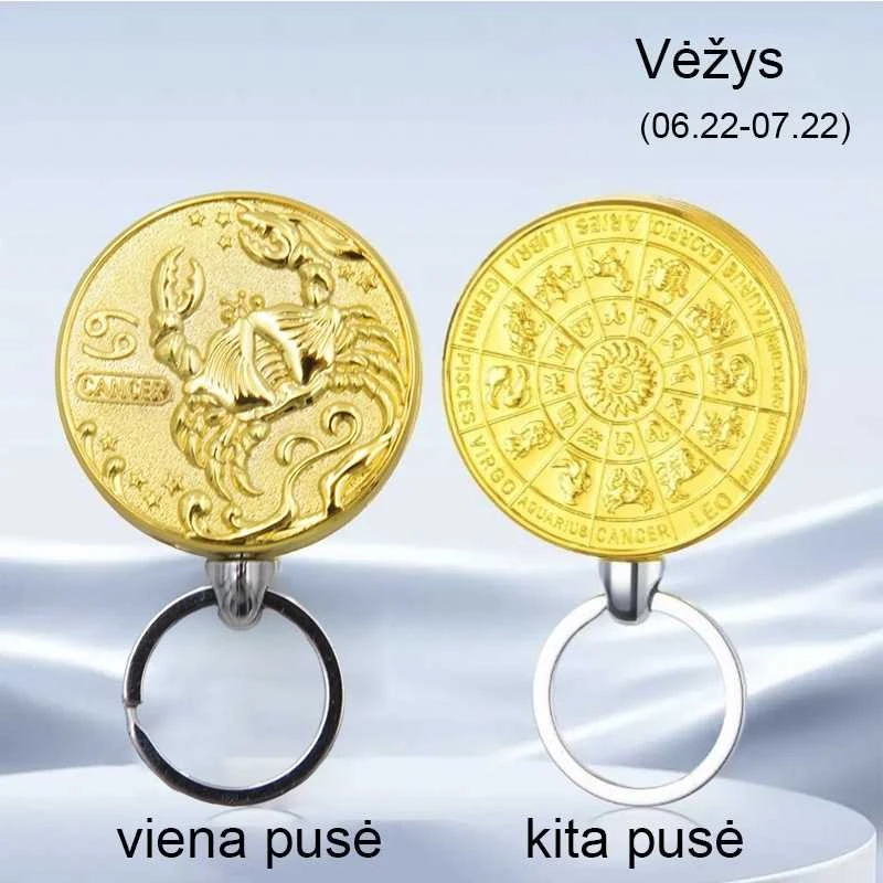 Dujinis žiebtuvėlis zodiakas Vėžys