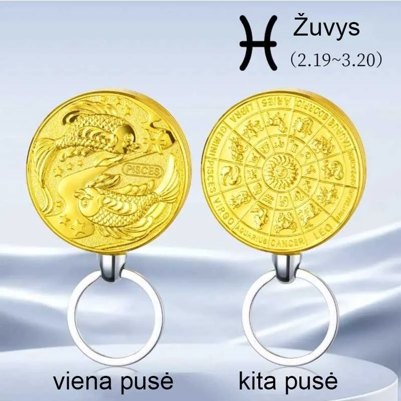 Dujinis žiebtuvėlis zodiakas Žuvys
