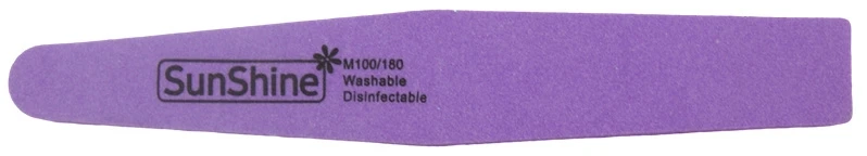 Dvipusė dildė nagams, 100/180 - Violetinė