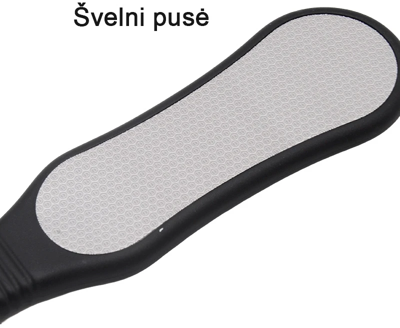 Dvipusė pėdų dildė pedikiūrui, 25 cm