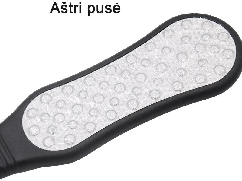 Dvipusė pėdų dildė pedikiūrui, 25 cm
