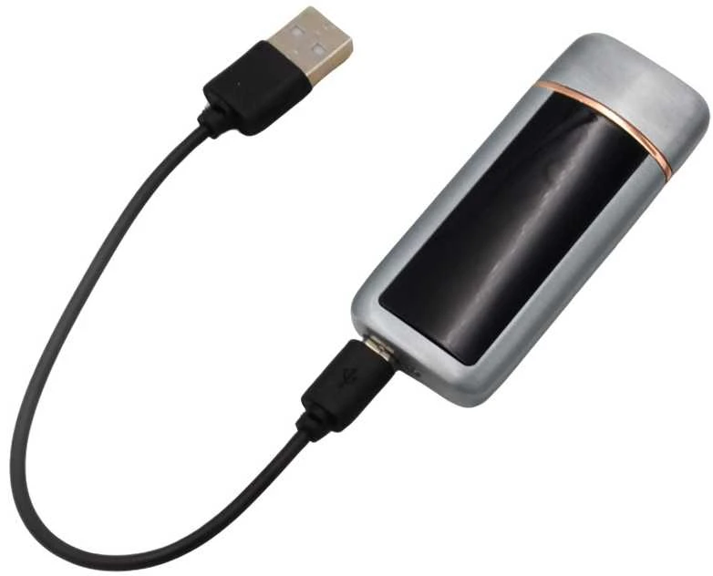 Elektrinis žiebtuvėlis su LED Vyčio paveikslėliu - Mėlyna