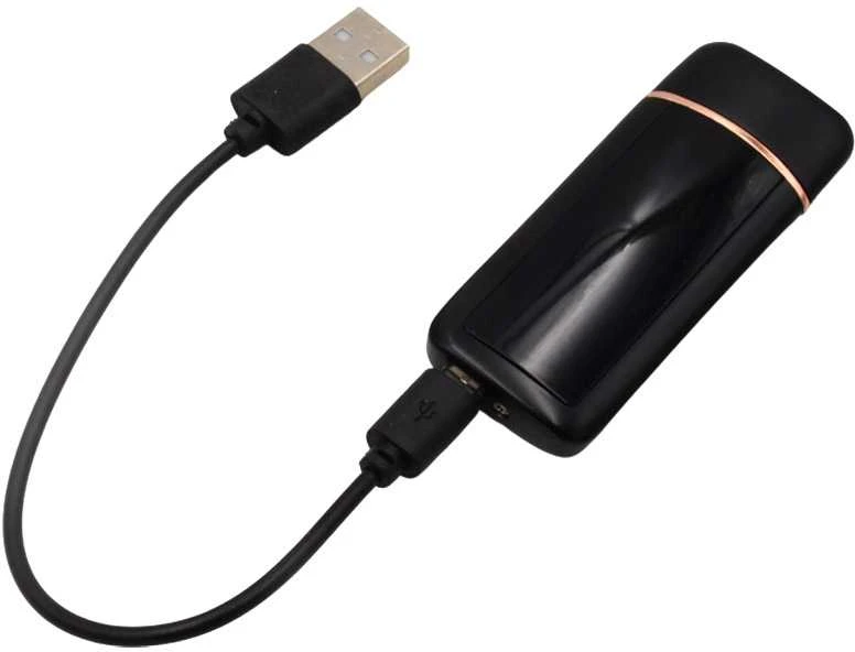 Elektrinis žiebtuvėlis su LED Vyčio paveikslėliu - Mėlyna