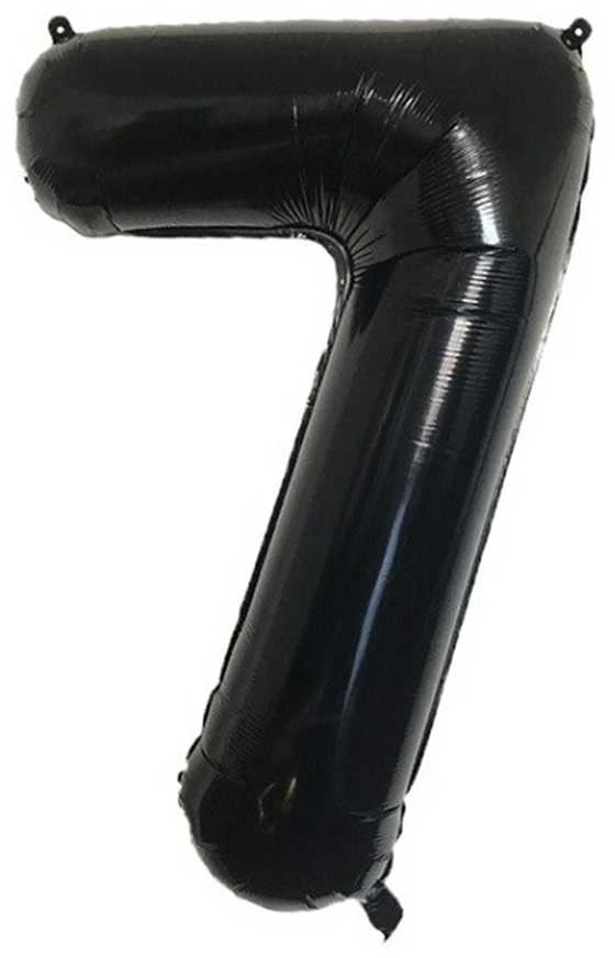 Foliniai balionai skaičiai, 95 cm - Auksinė - 1